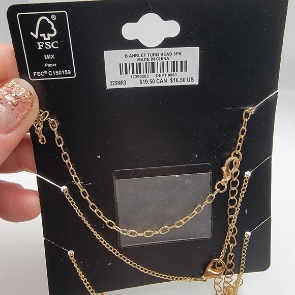 NWT Torrid Anklet Set - Picture 3 of 3